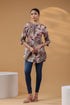 Women Ethnic Motifs Printed Cotton Top